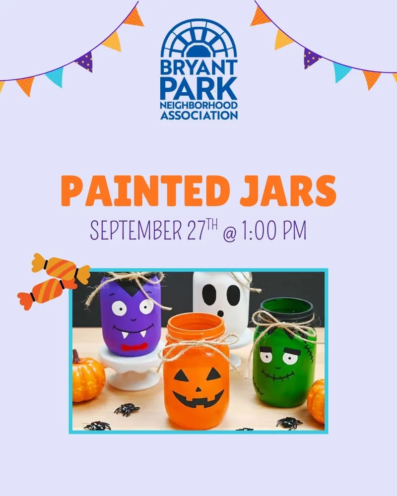 Flyer for Painted Jars